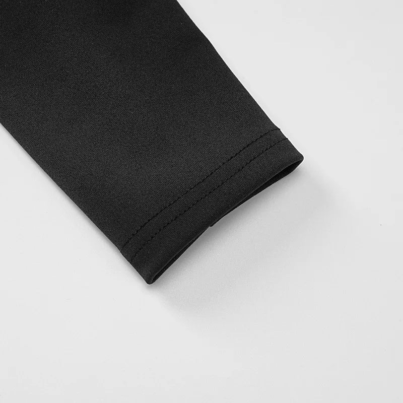 שמלת מקסי צווארון וי עמוק בשילוב שסע עמוק - ליילה