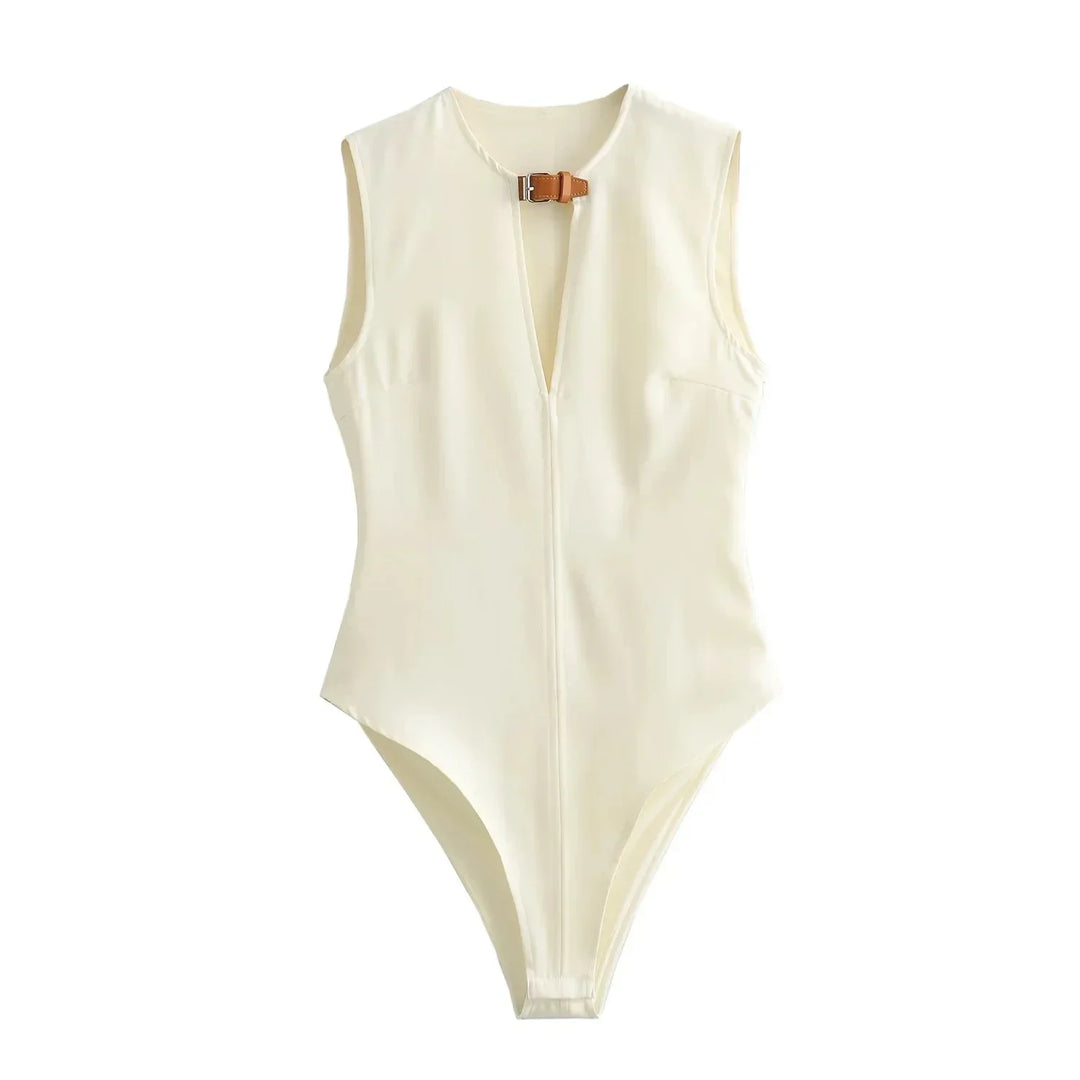 Leotard with belt detail - Heleni