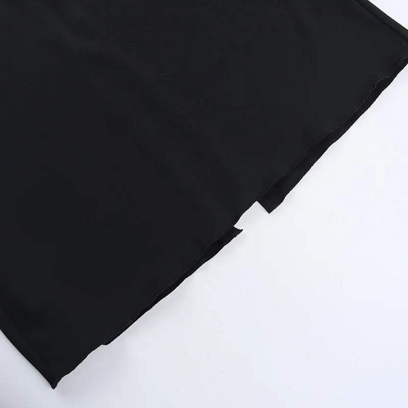 שמלת ערב מקסי בעיטור חיתוכים כיווצים וקשירות - אריקה