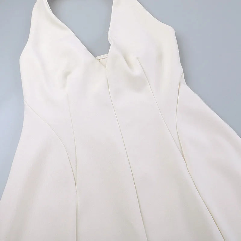 שמלת מיני מחשוף V עמוק - מאדי