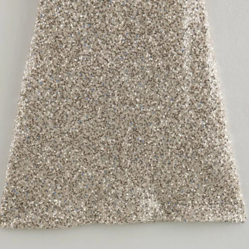 שמלת מיני פייטים מנצנצים - Kaylee