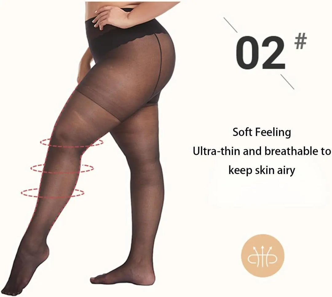 Package of extra stretch tights in various shades 20 dinars