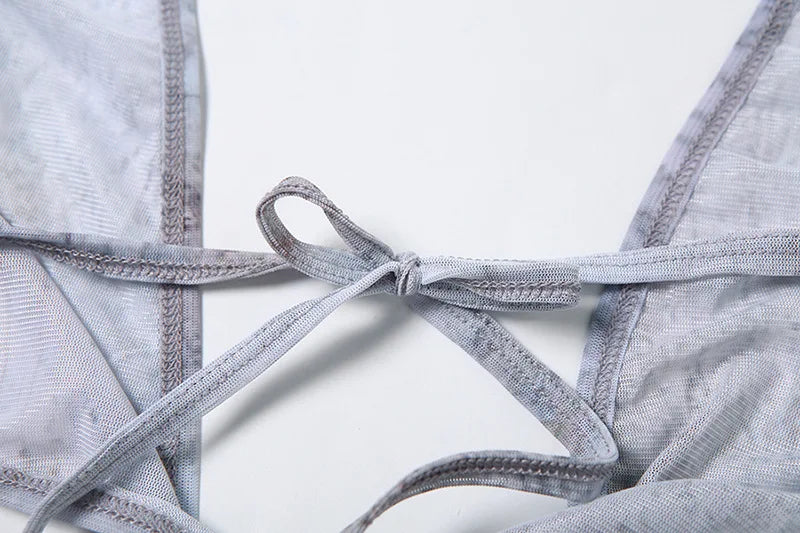 שמלת מקסי שיפון בעיטור שרשראות חרוזים וצדפת זהב - פלישיה