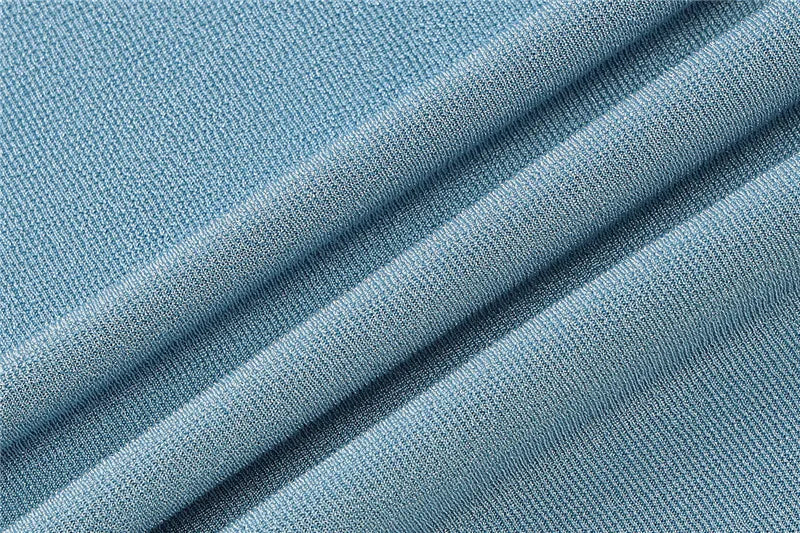 שמלת מקסי סרוגה בעיצוב פתח כתפייה אחת - Ember