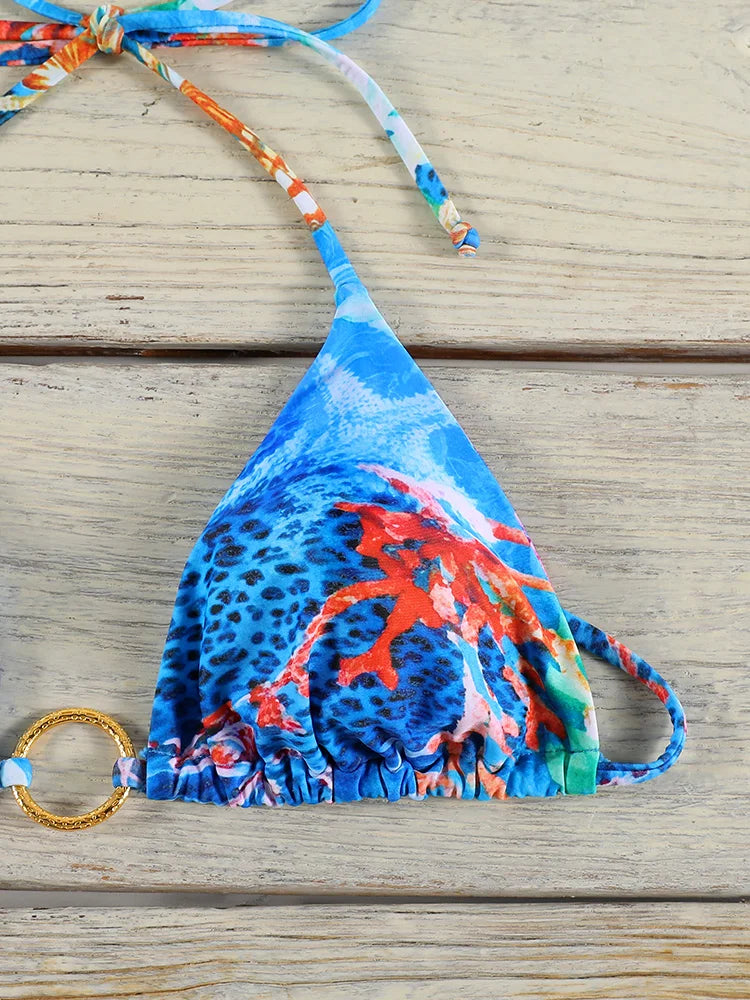 בגדי ים ביקיני במגוון דוגמאות קיציות - ננסי