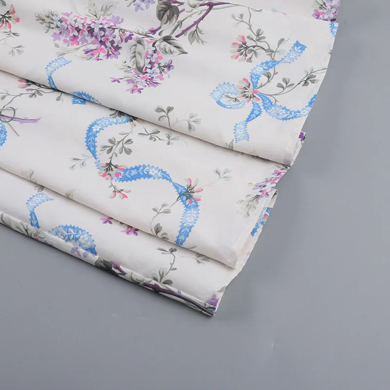 שמלת מקסי פרחונית בגזרת A - ונציה