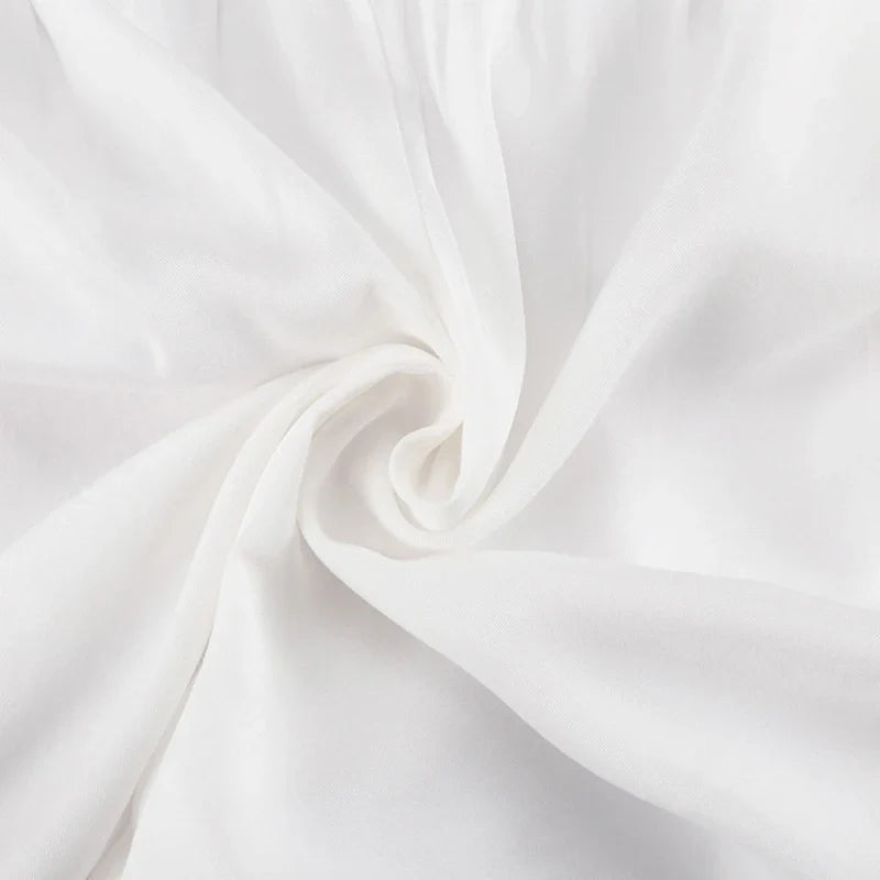 סט שני חלקים טופ קשירות וכנסיים קצרים - REBEKA