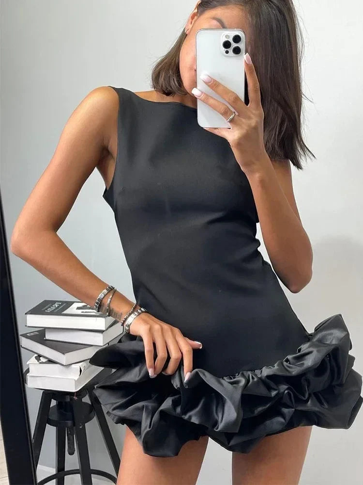 שמלת מיני בעיצוב קצפת - Rosalie