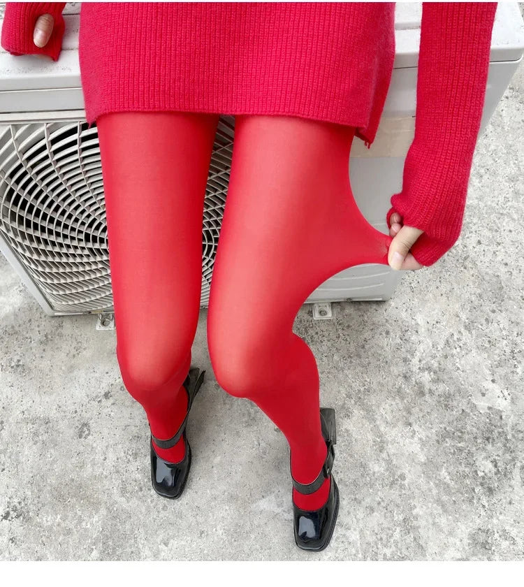 Opaque / sheer tights in a variety of colors