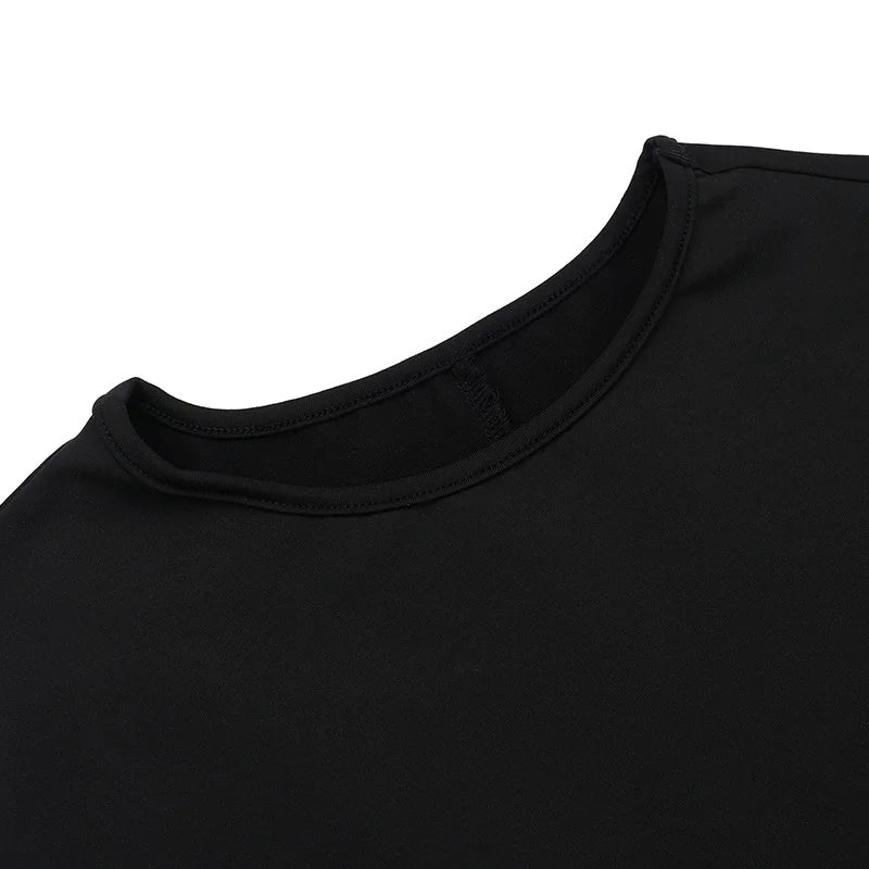 שמלת מקסי כיווצים צמודה שרוולי שיפון - קליאו