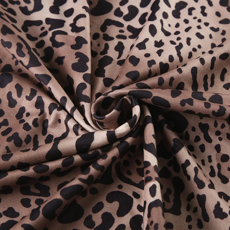 שמלת מקסי סטרפלס מנומרת - פרידה