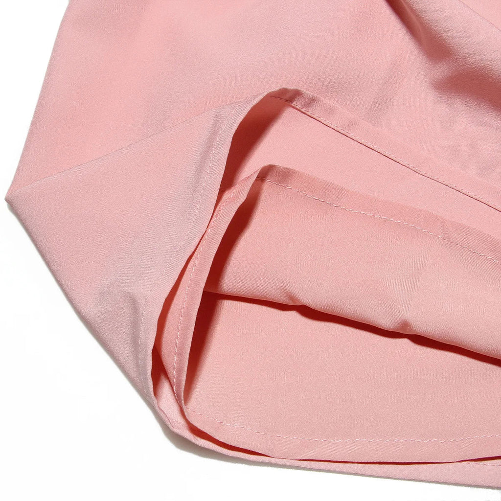 שמלת מיני בגזרת A קשירת פפיון מאחורה - לינדה