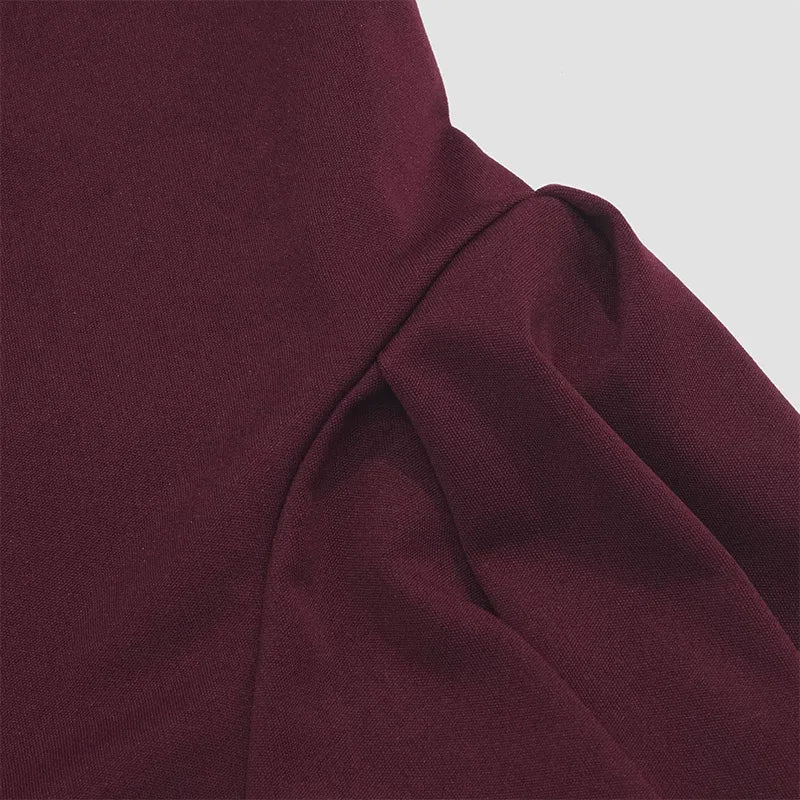 שמלת מידי אלגנטית בגזרת A - סער