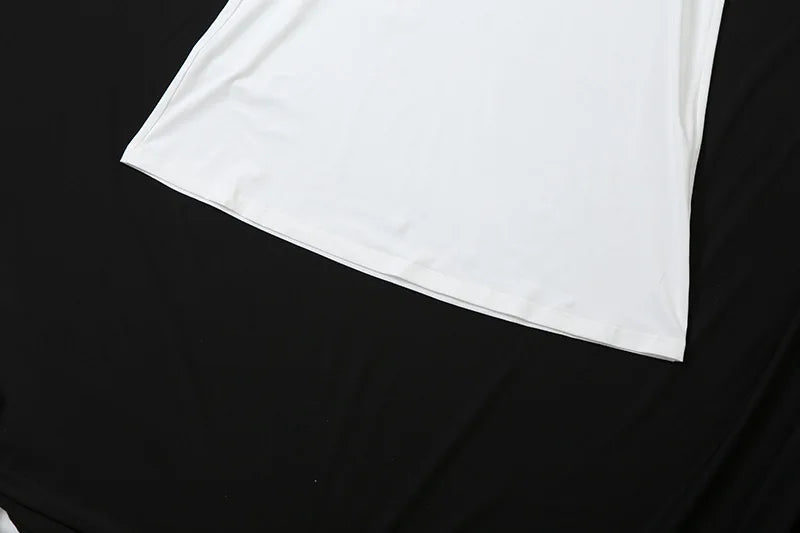 שמלת מקסי צמודה בעיטור מלמלה בעיצוב פתח - Jolene