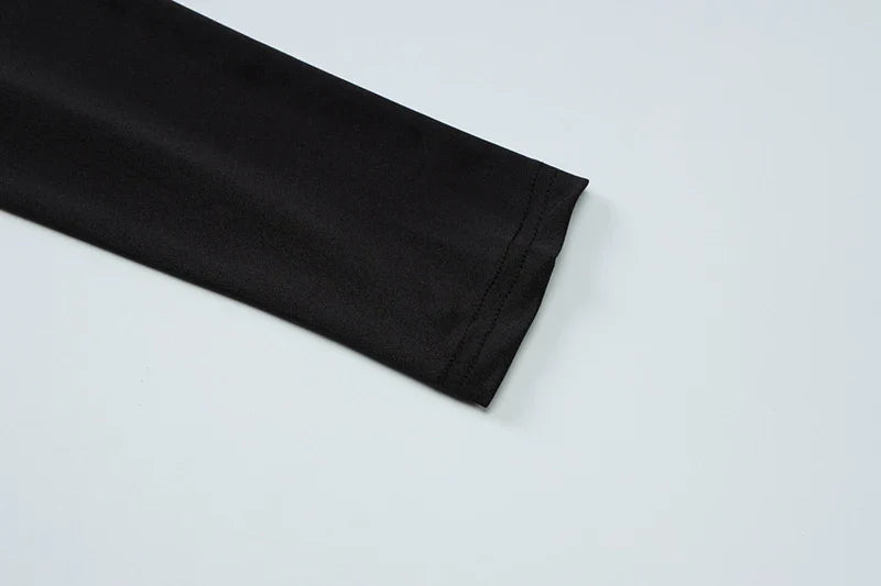 סט שני חלקים בעיצוב כיווצים חצאית מקסי וטופ כתפיים חשופות - Kailani