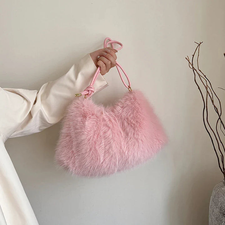 Fur design bag