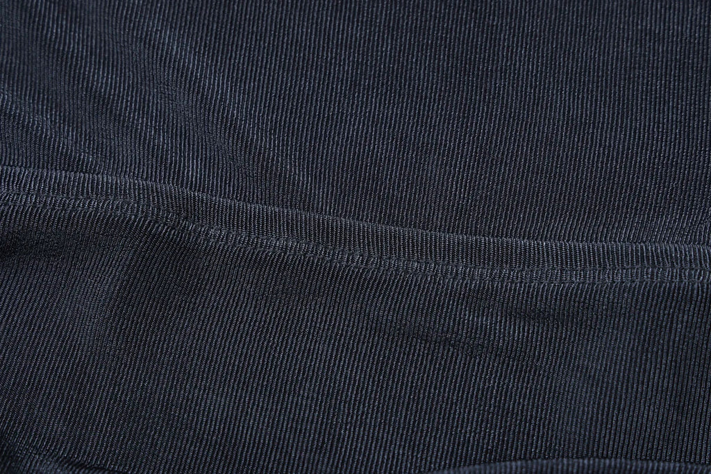 שמלת מקסי זמש סרוגה בעיצוב צווארון נופל וקשירה גב פתוח - תאלין