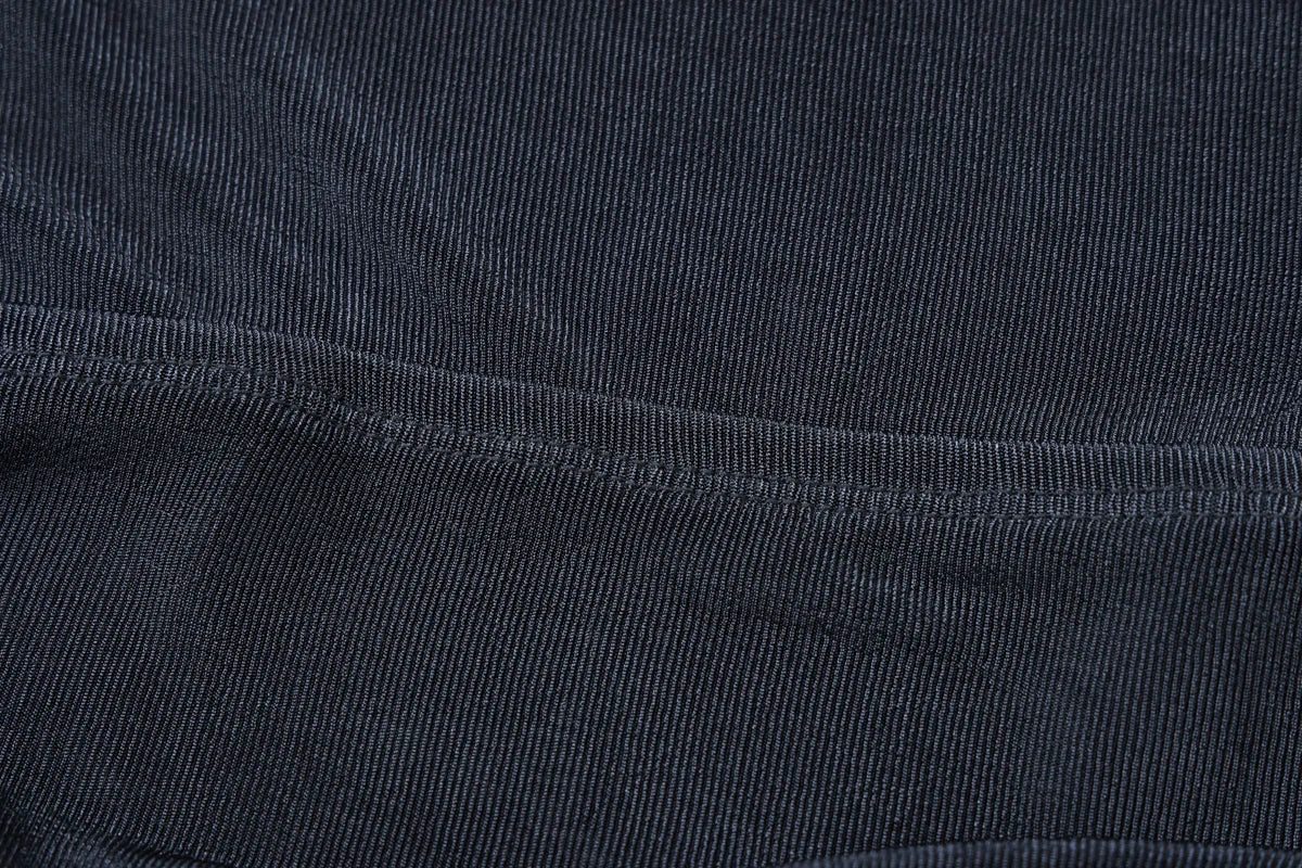 שמלת מקסי זמש סרוגה בעיצוב צווארון נופל וקשירה גב פתוח - תאלין