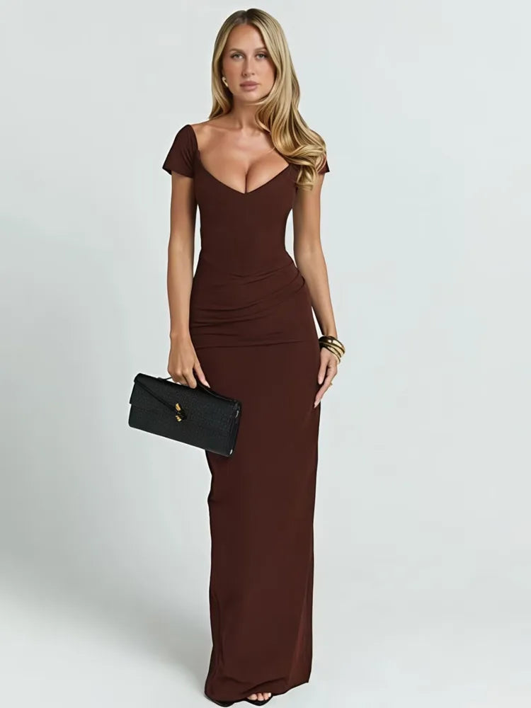 Elegant maxi dress - AYRA