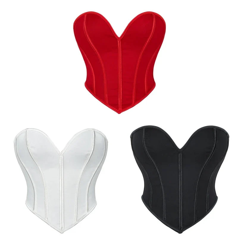 Strapless sweetheart neckline corset - Meredith 