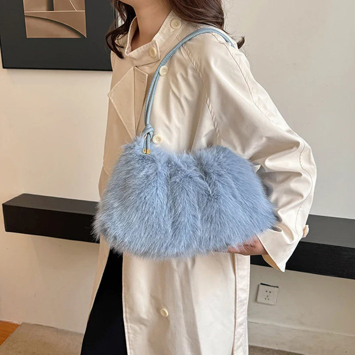 Fur design bag