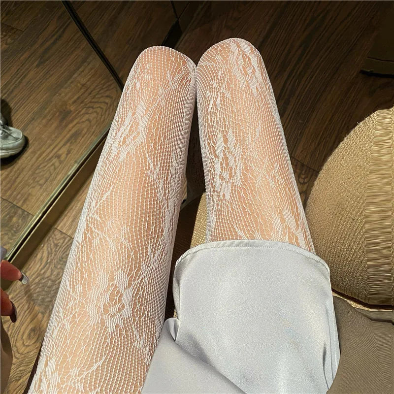 Tights in a variety of textures and shades: lace / hearts / bows / butterflies / mesh / sequins / stars