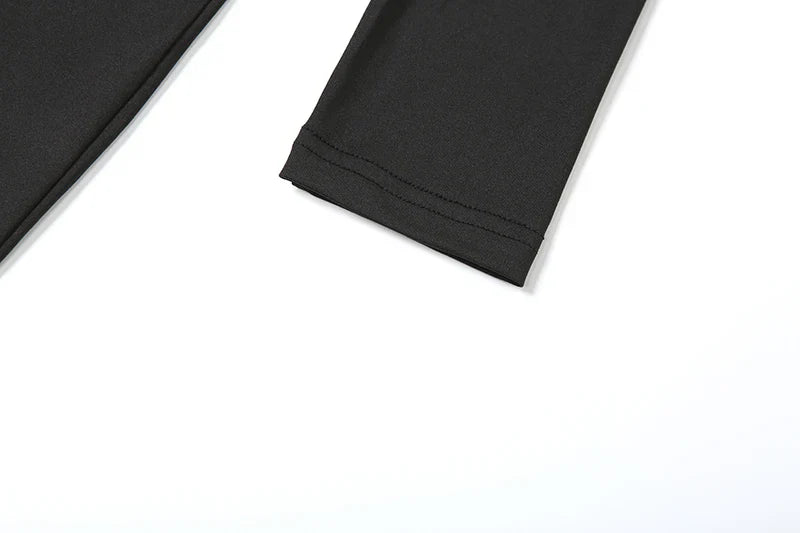 אוברול צמוד בד מחטב מכנסיי פדלפון סגירת רוכסן - Peyton