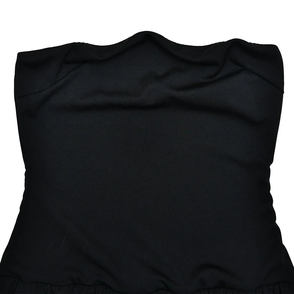 שמלת מיני סטרפלס בגזרת בלון  - Baylor