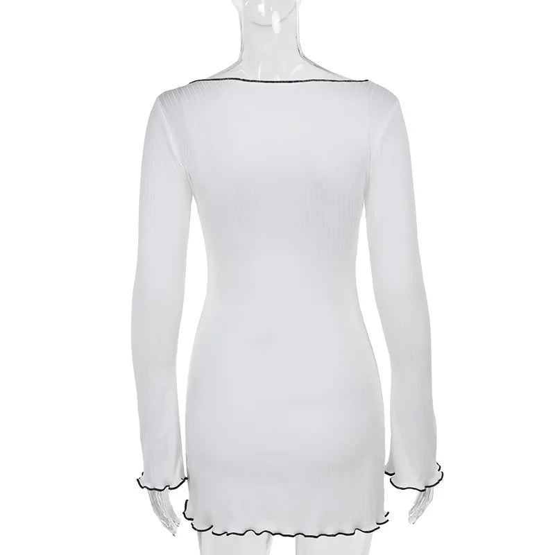 שמלת מיני סרוגה - NELLY