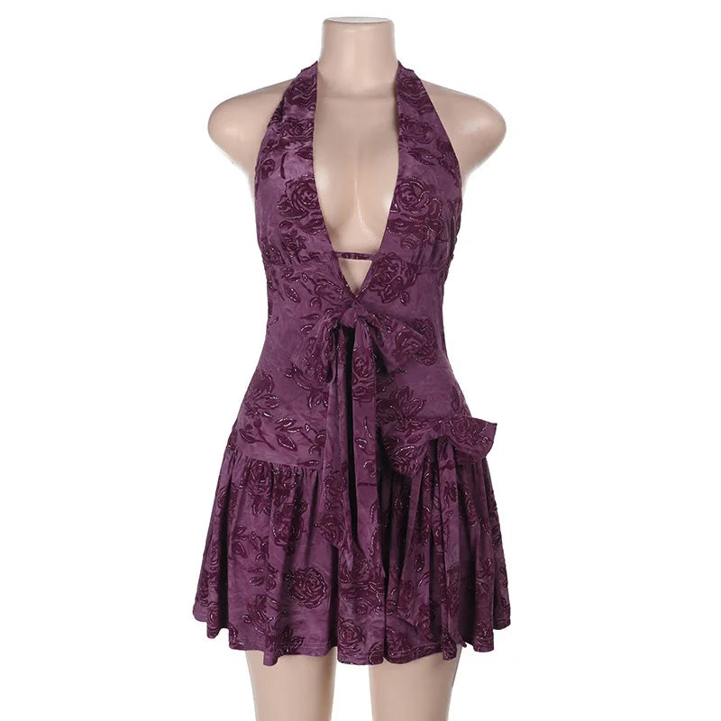 Boho Chic Mini Dress - Ruth