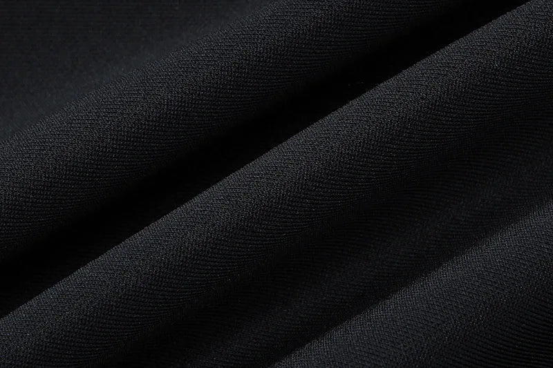 שמלת מיני סטרפלס קלאסית בגזרת שעון חול - מירן