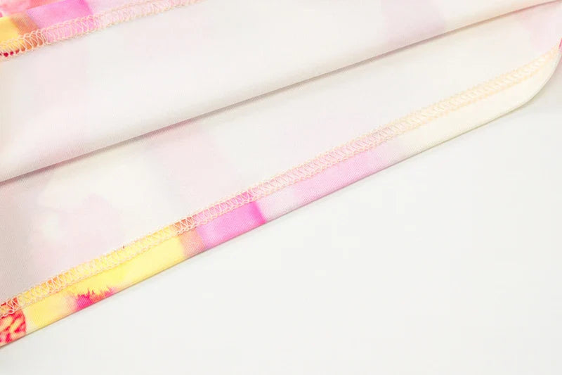 סט שני חלקים קיצי בעיצוב פרחוני - פיליסיה