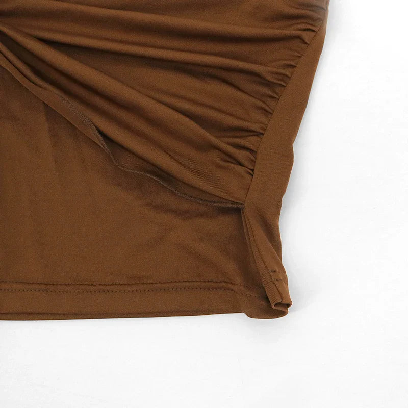 שמלת מיני בעיצוב וינטג' גב פתוח - Kali