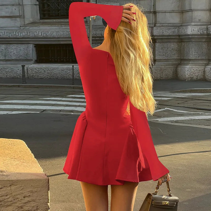 שמלת מיני בגזרת A - אולי