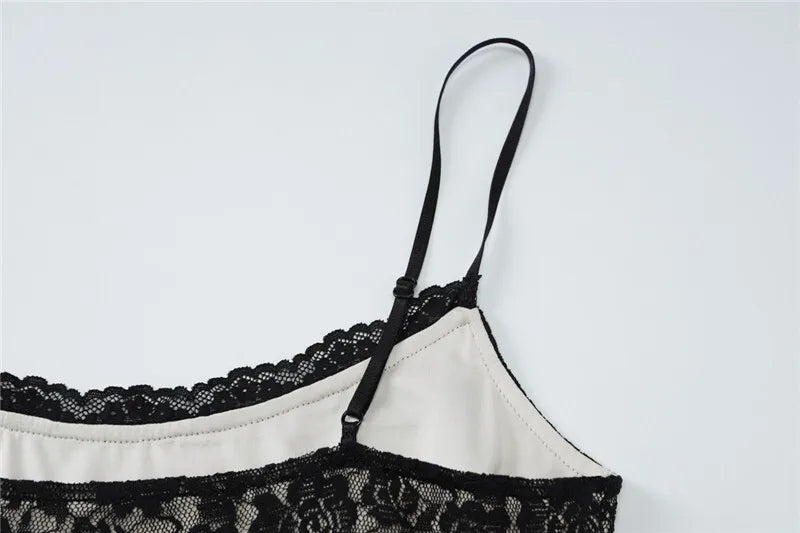 שמלת מקסי תחרה - שי לין