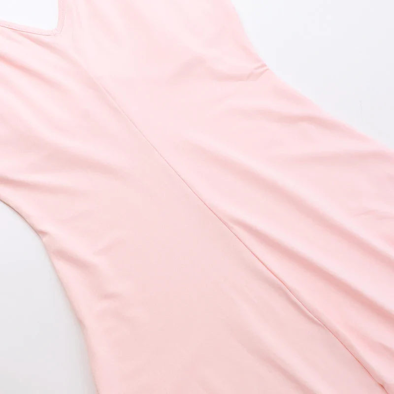 שמלת מקסי אלגנטית בעיצוב שסע מלמלה - פלור