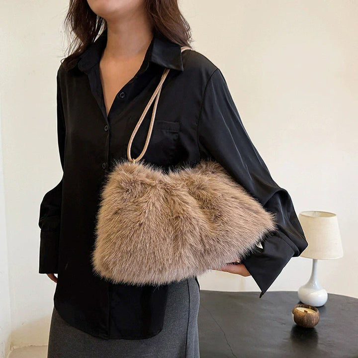 Fur design bag