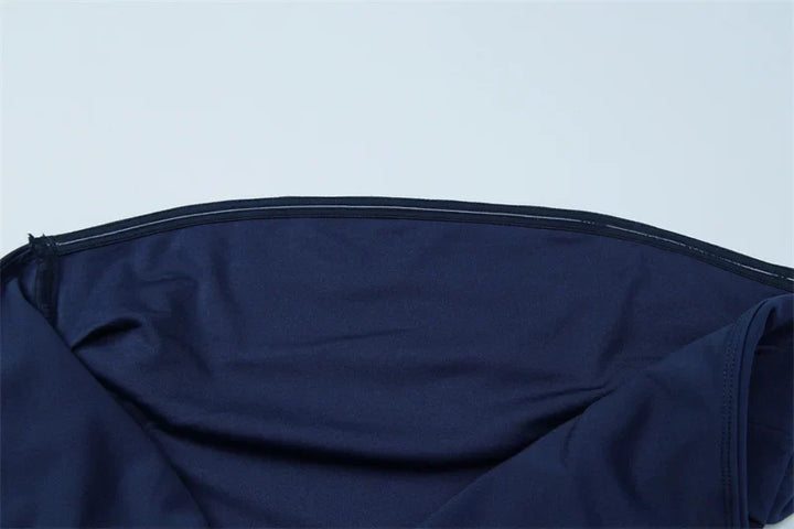 Strapless maxi dress with scarf decoration - MAROM