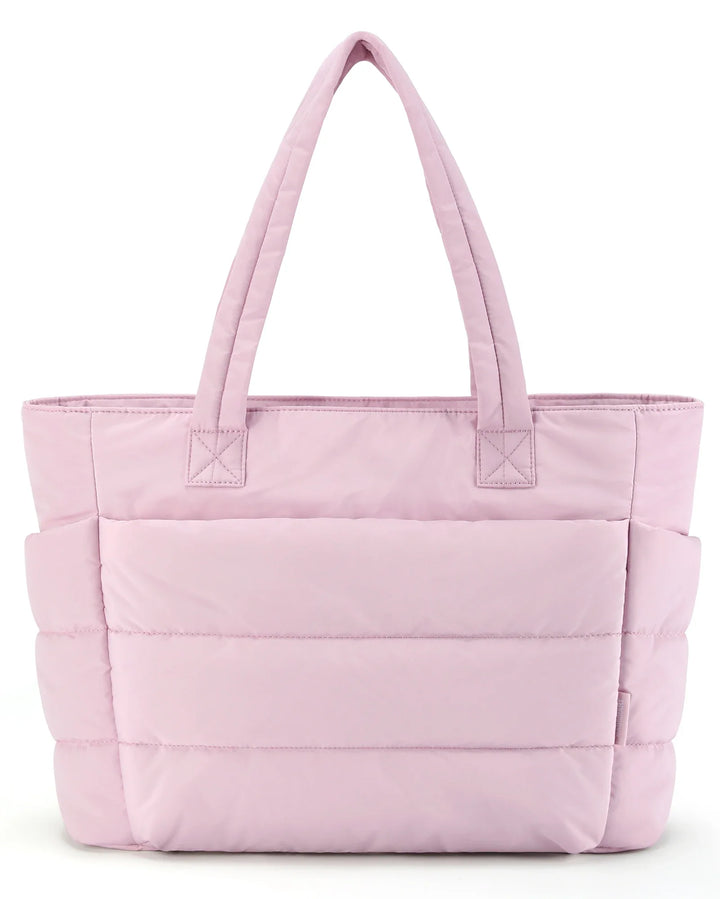 Padded carrying bag with large storage compartment