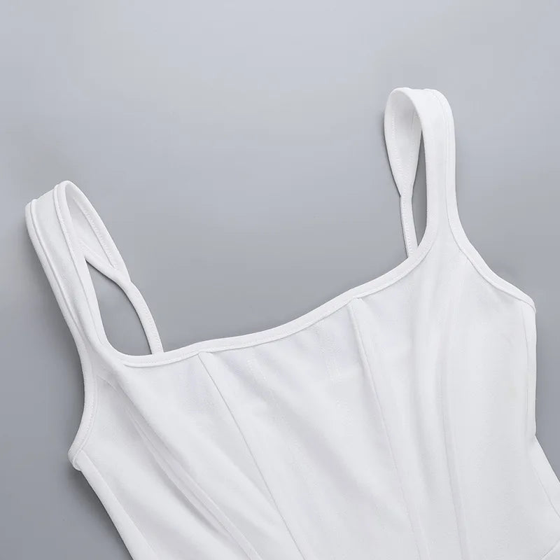 שמלת מיני בגזרת A בעיצוב מחוך - קטיה