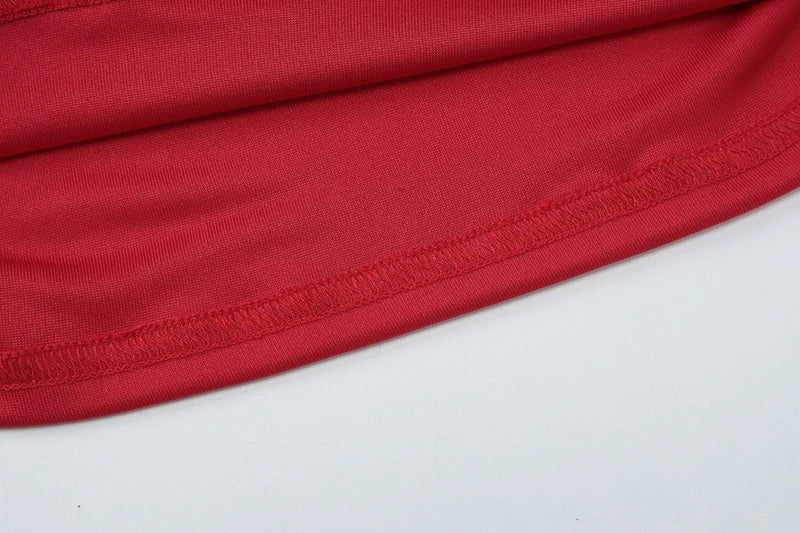 טופ גופיה כתפיה אחת בעיטור אבזם חרוזים - קני