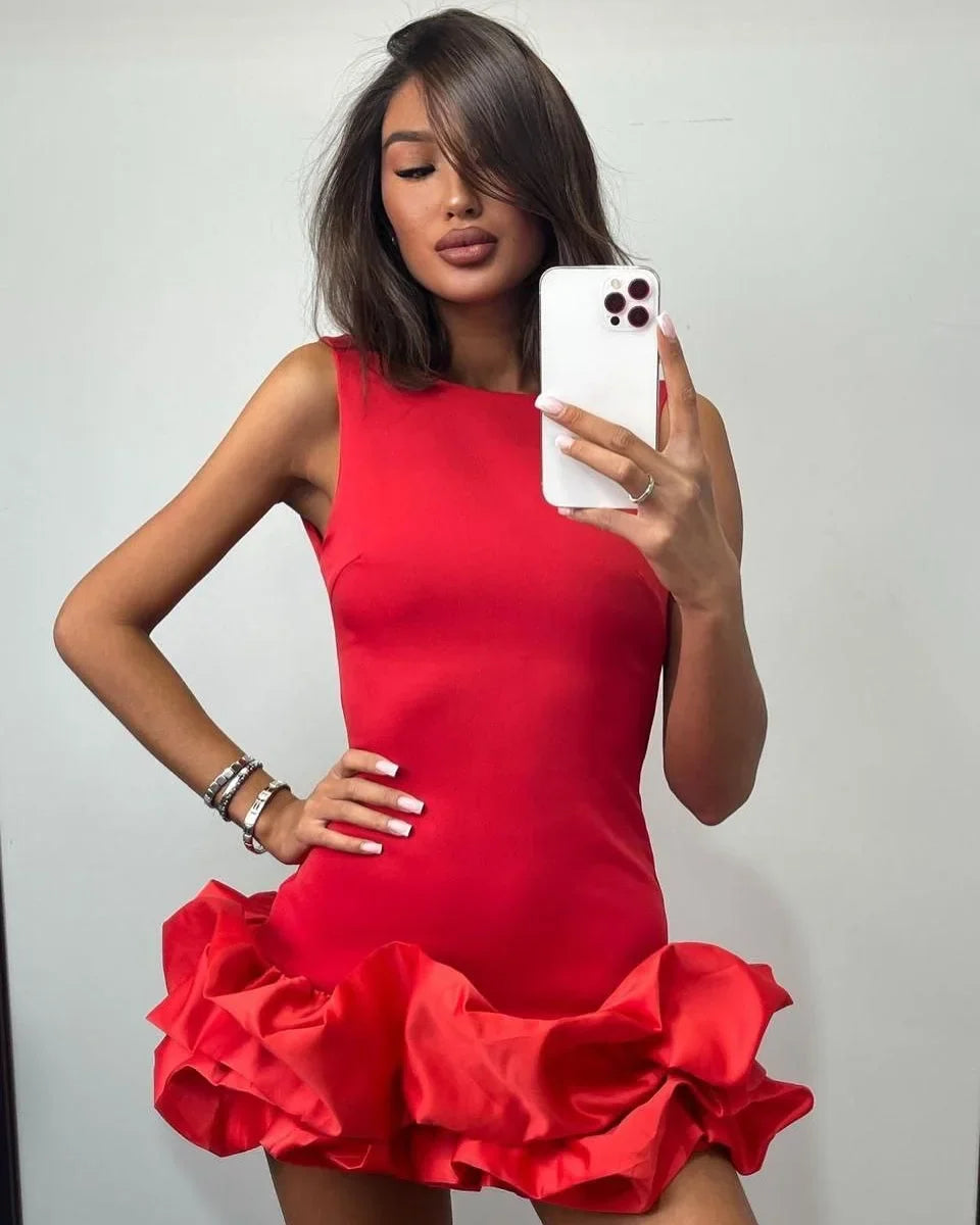 שמלת מיני בעיצוב קצפת - Rosalie