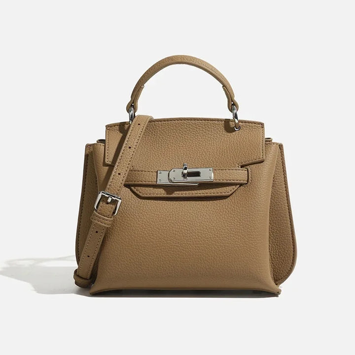 Leather bag with Kelly design
