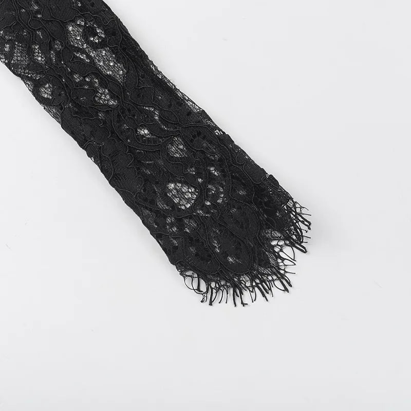 שמלת מיני תחרה בעיצוב מחוך - אלה לי