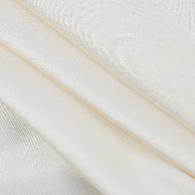 שמלת מיני סטרפלס בגזרת בלון בעיצוב מחוחך תחרה - Amari