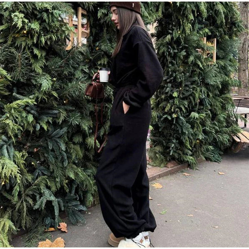 סרבל חורפי רוכסן קדמי - Frances