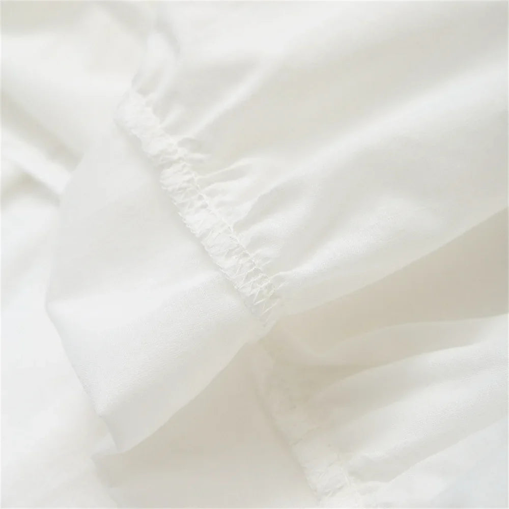 שמלת מקסי מלמלה בגזרת A קשירה בכתפיות - Allie