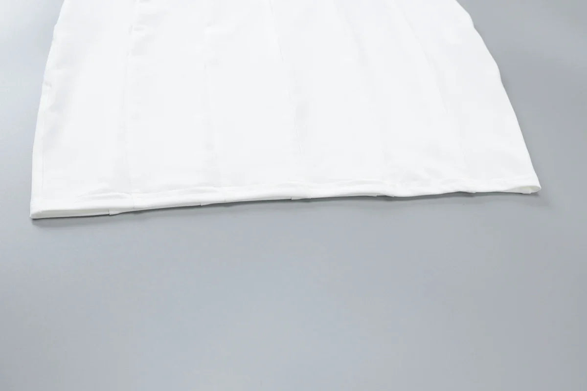 שמלת מיני צמודה גב פתוח - Lana