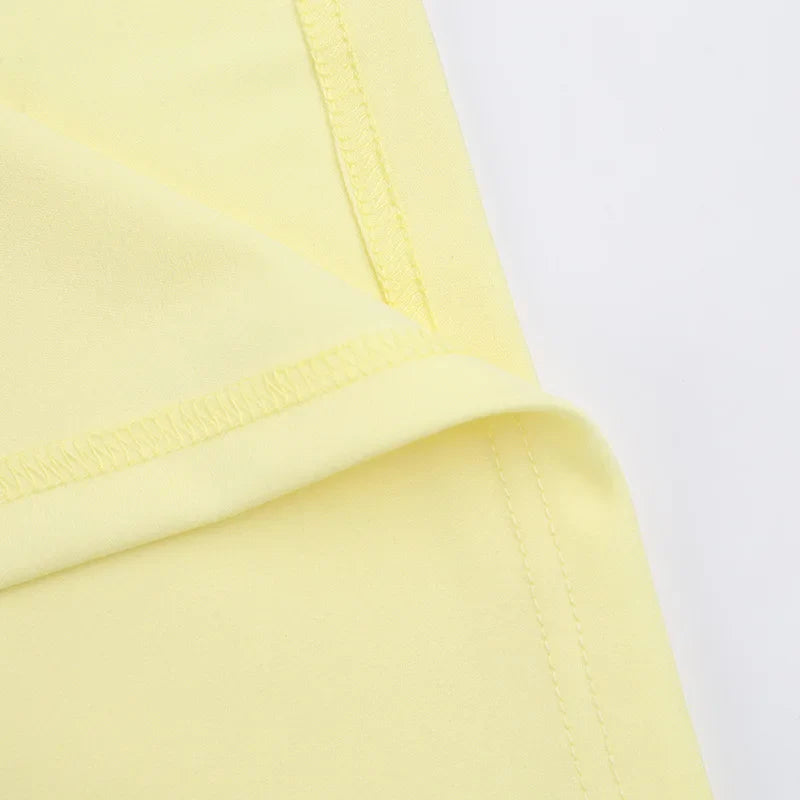 סט שני חלקים טופ סטרפלס וחצאית מקסי בעיטור מלמלה - סאני