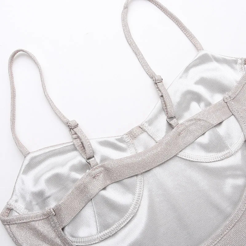 שמלת מקסי נצנצים - טיני